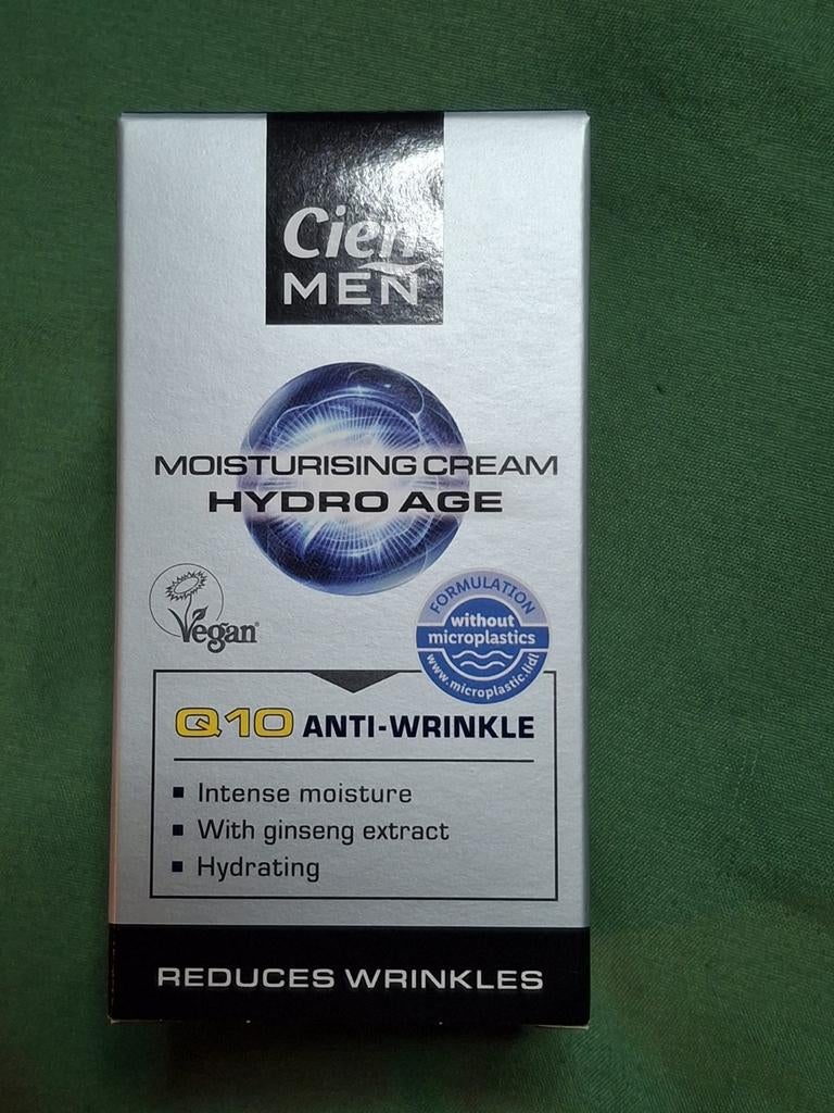 Cien Men Hydro Age Q10 Anti-Rimpel Hydraterende Crème, Sieraden, Tassen en Uiterlijk, Uiterlijk | Gezichtsverzorging, Ophalen of Verzenden