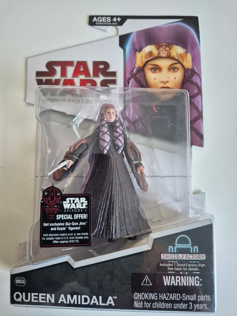 Star Wars TLC Red BD08 Queen Amidala Travel Gown, Ophalen of Verzenden, Nieuw, Actiefiguurtje