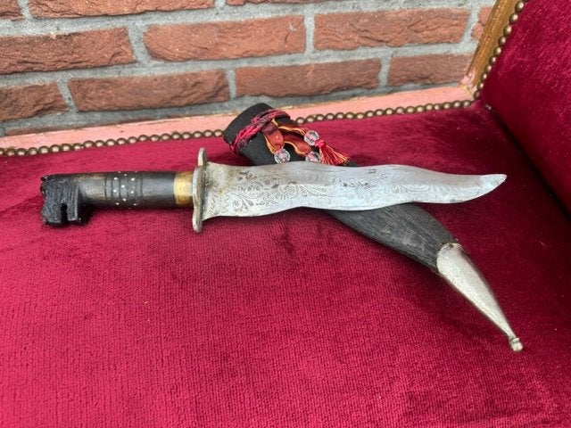 aparte kukri, India, kris-dolk, Ophalen of Verzenden, Overige soorten, Azië, Mes of Dolk