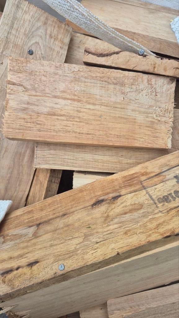 BIGBAGS DROOG HAARDHOUT.  250 LITER, Tuin en Terras, Haardhout, Minder dan 3 m³, Ophalen of Verzenden