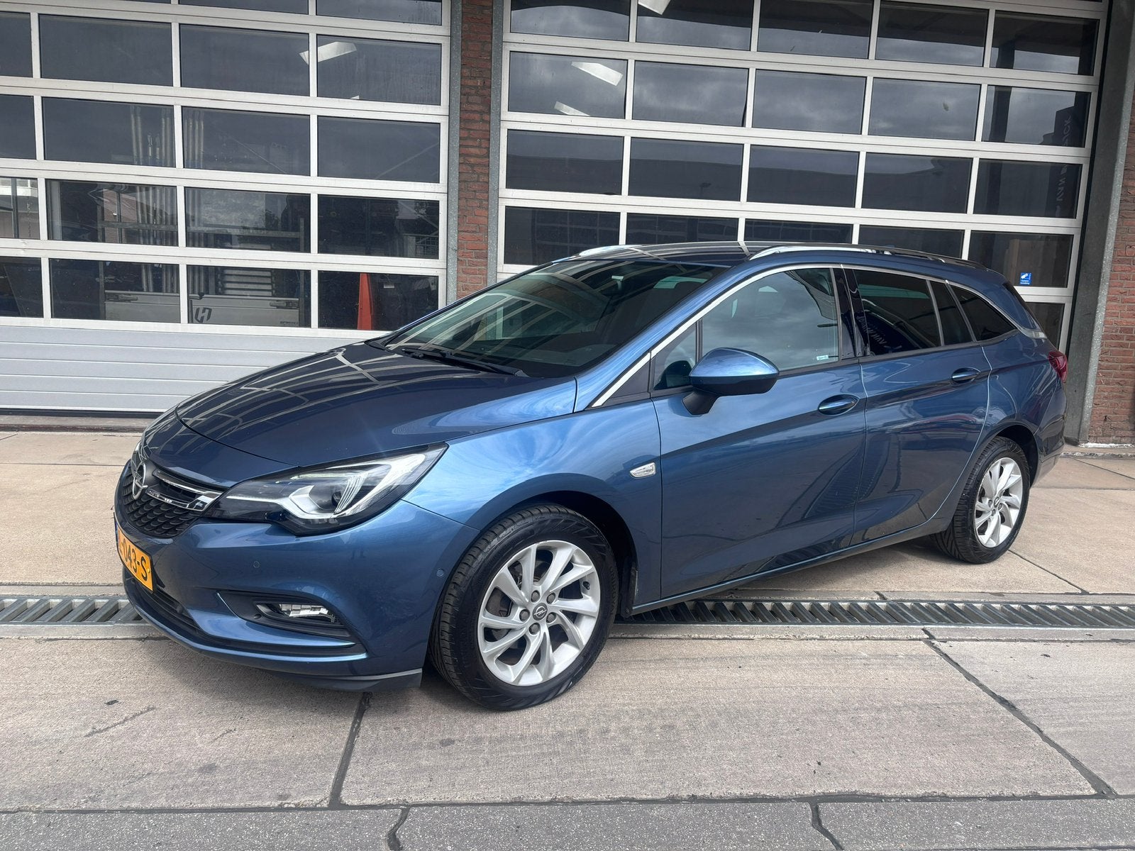 Opel Astra 1.4 Turbo 110KW Sports Tourer 2017 Blauw, Voorwielaandrijving, 460 kg, 4 cilinders, Blauw