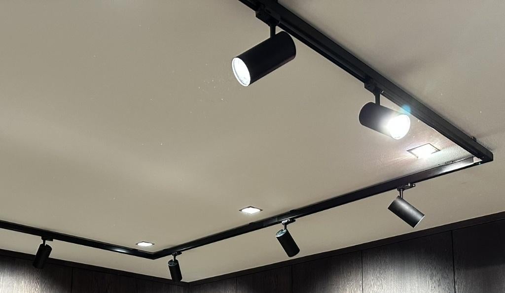 Verlichtingsrail 4m zwart Nordic light XTS4400-2 Nieuw, Ophalen, Nieuw