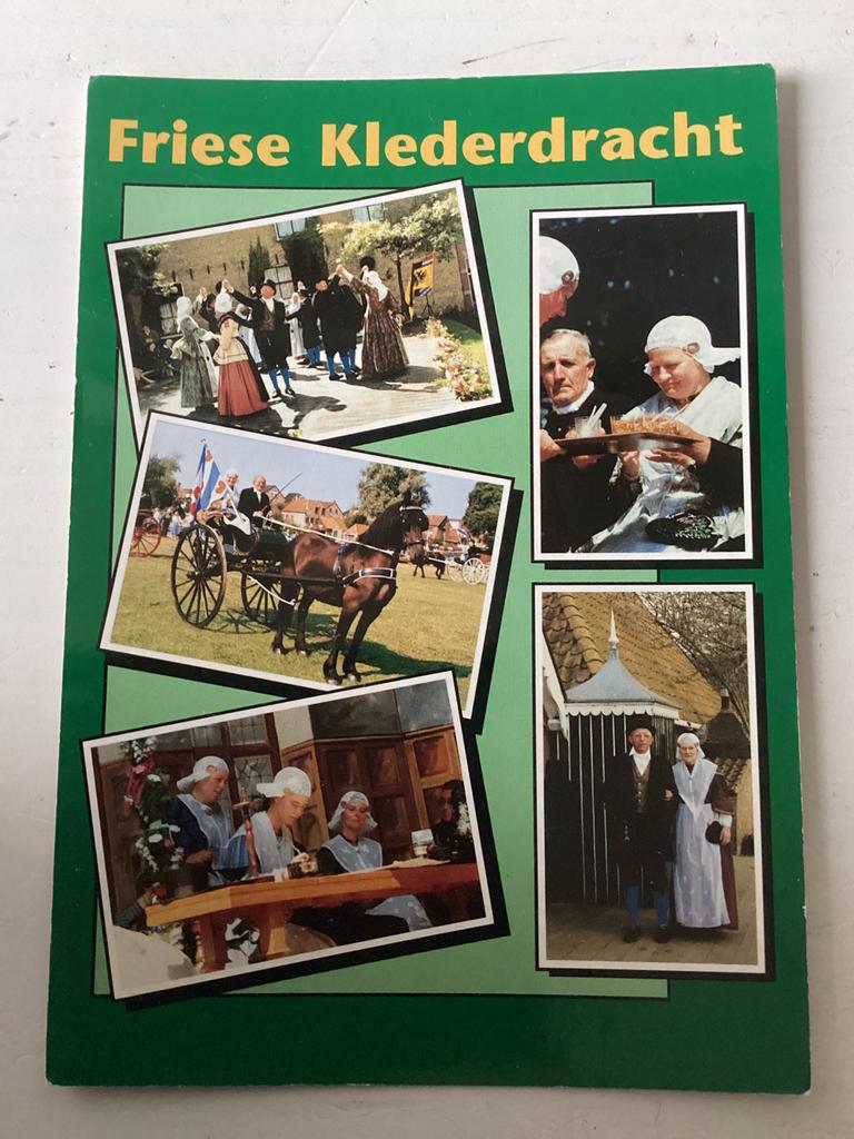 Ansichtkaart Friese Klederdracht, Verzenden, Gelopen, Friesland