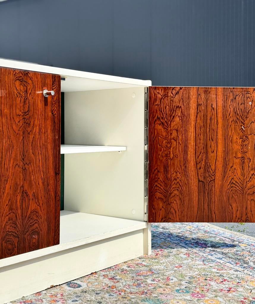 Vintage Dressoir Midboard Palissander, Huis en Inrichting, Kasten | Dressoirs, Ophalen, Met deur(en), 50 tot 100 cm, Zo goed als nieuw