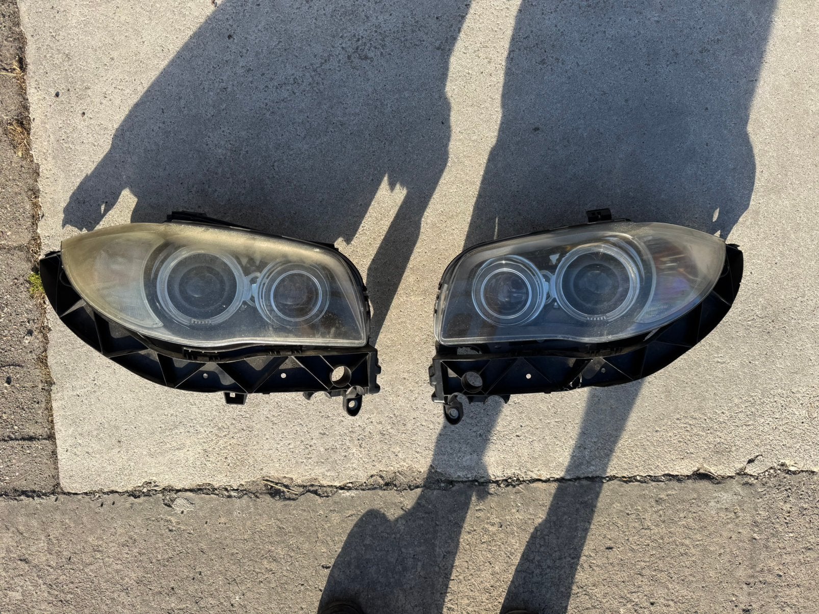 BMW E87 Xenon koplamp set, Auto-onderdelen, Verlichting, Ophalen, Gebruikt, BMW