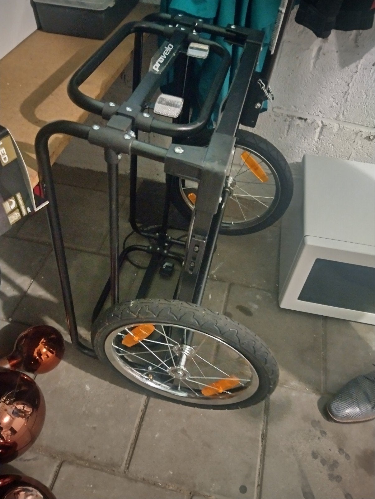 zgan fietskar merk provelo, Ophalen, Zo goed als nieuw, Kinderkar
