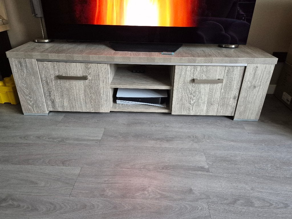 Tv meubel, Ophalen, Gebruikt, 150 tot 200 cm, Minder dan 100 cm