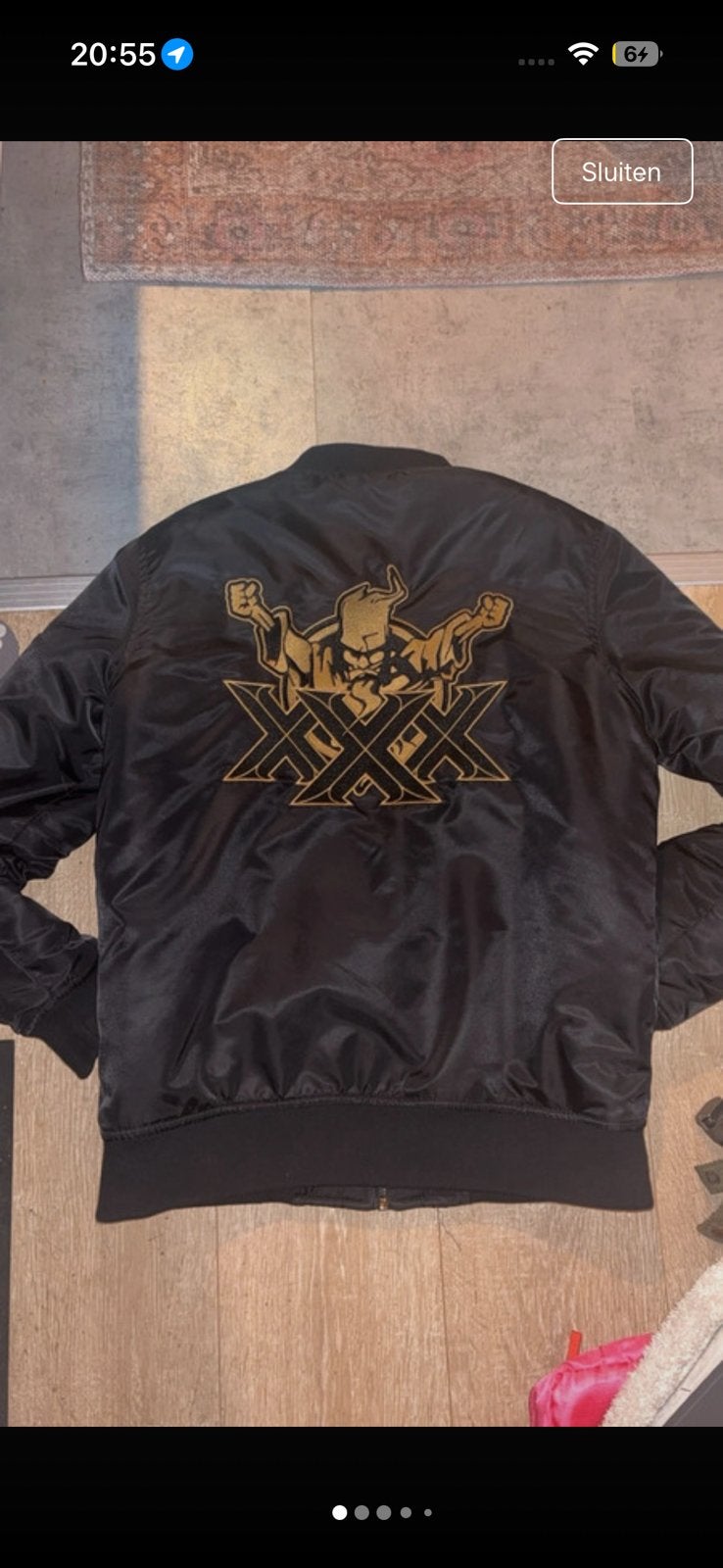 Thunderdome 30 years of hardcore bomber, Ophalen, Zo goed als nieuw, Zwart
