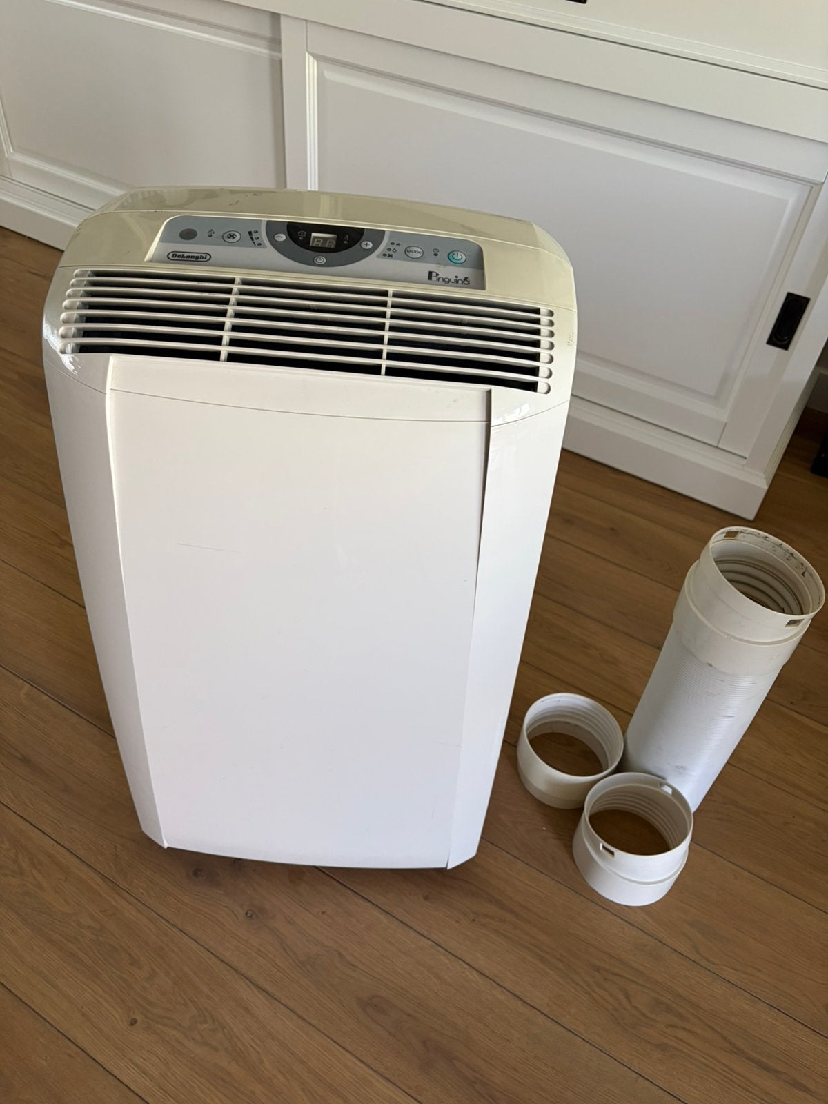 De Longhi Pinguino mobiele airco, Witgoed en Apparatuur, Airco's, Ophalen, Gebruikt, Timer, 3 snelheden of meer