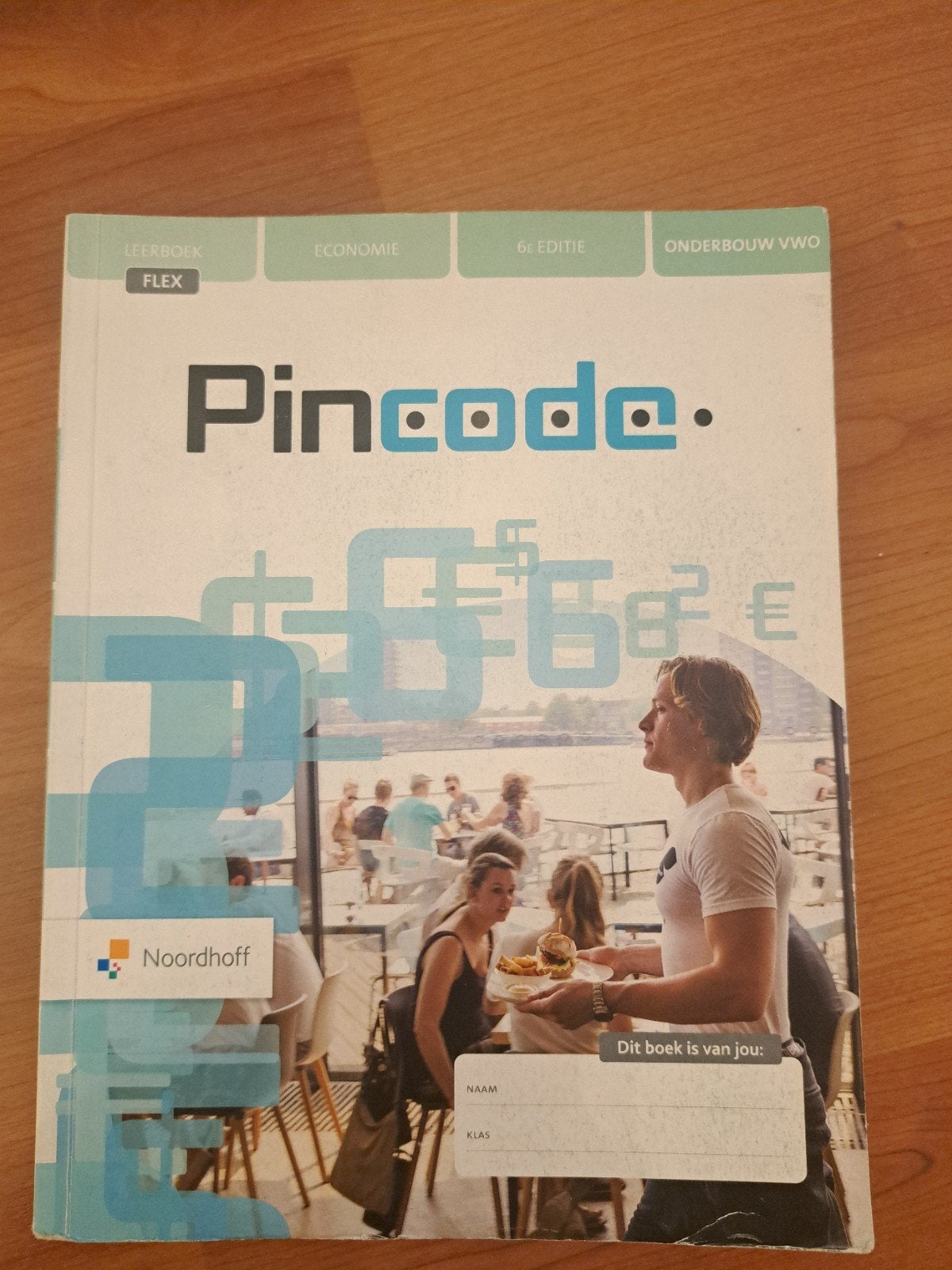 Pincode Flex Economie 6e editie VWO leerboek Noordhoff, Ophalen of Verzenden, Zo goed als nieuw, VWO, Economie