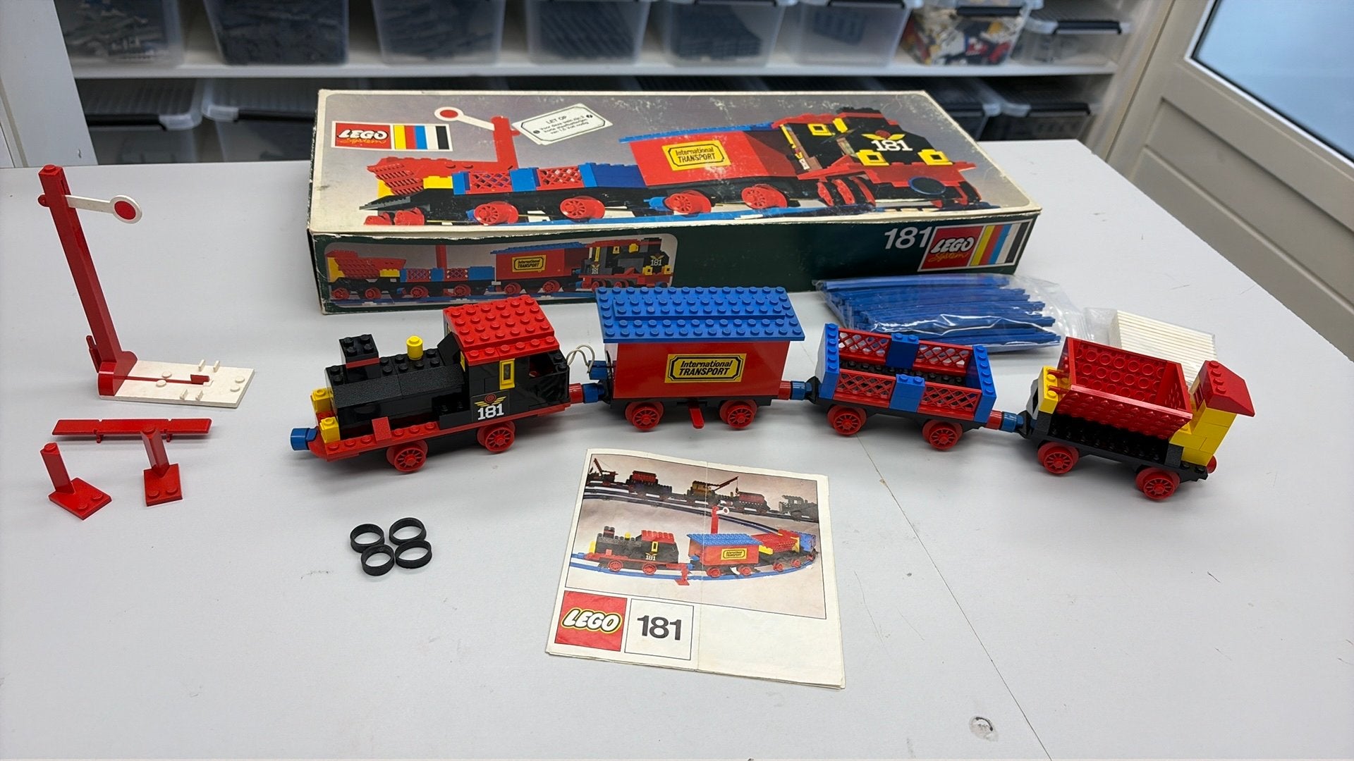 SB3007 Lego trein 181 in perfecte staat, Ophalen of Verzenden, Zo goed als nieuw
