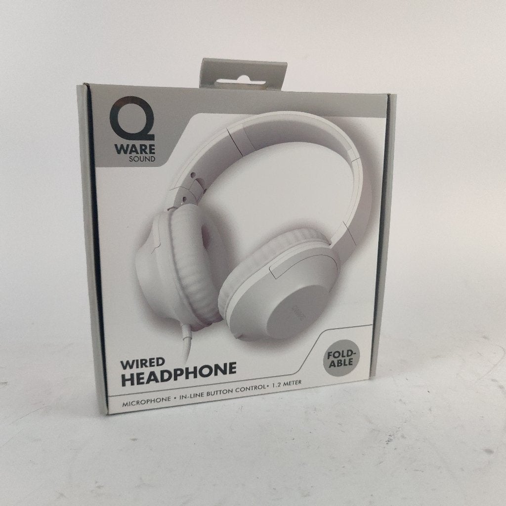 Qware wired Foldable koptelefoon NIEUW || Nu voor € 19.99, Overige merken, Nieuw, Ophalen of Verzenden, X