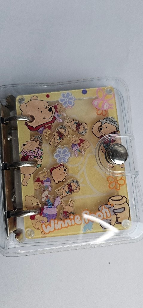 Winnie the pooh mini shaker acrylic notebook, Diversen, Ophalen of Verzenden, Uitwisbaar, Nieuw