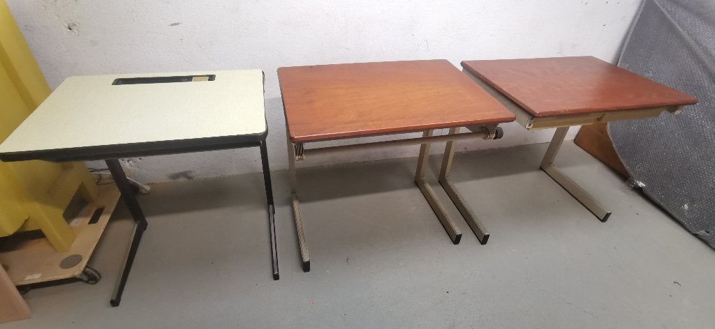 schoolbankjes, Ophalen