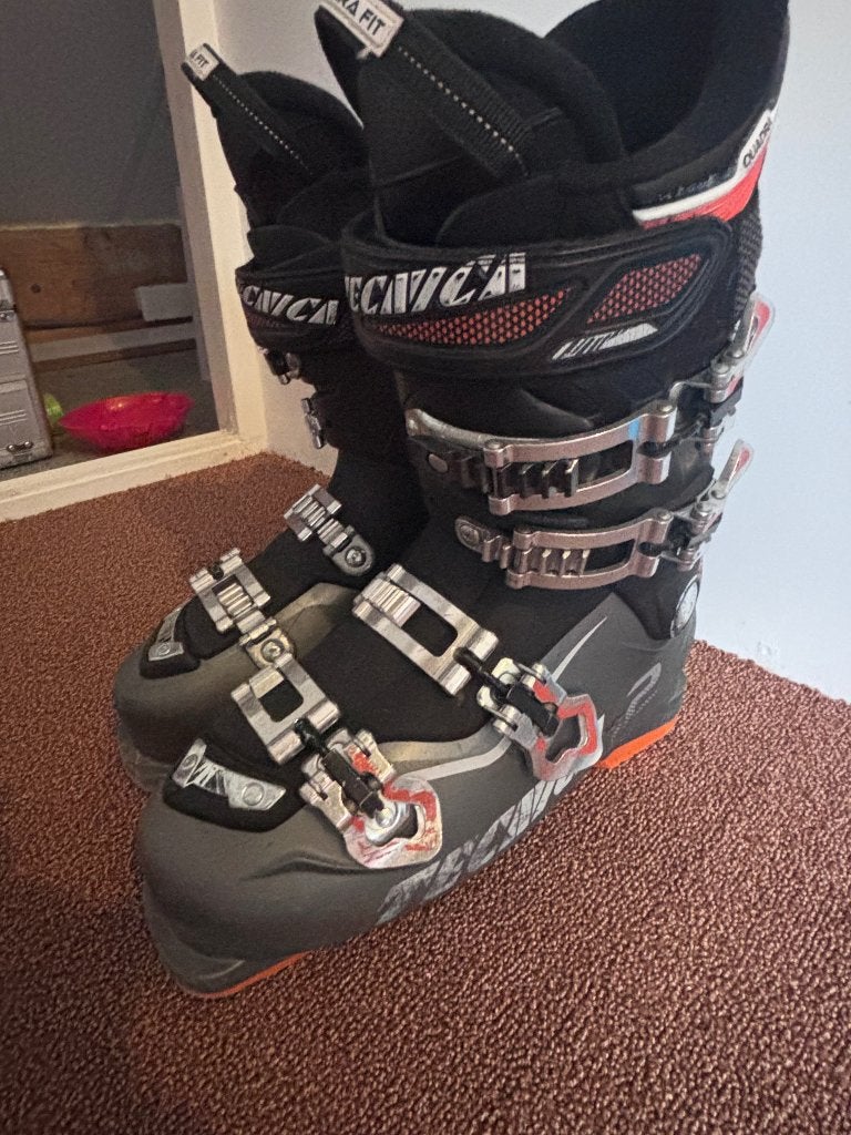 Ski schoenen tecnica maat 42, 160 tot 180 cm, Gebruikt, Schoenen, Skiën