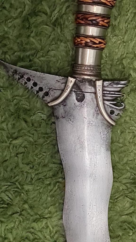 Maguindanao Moro Kris Keris Philippines lemmet 62cm ZELDSAAM, Ophalen of Verzenden