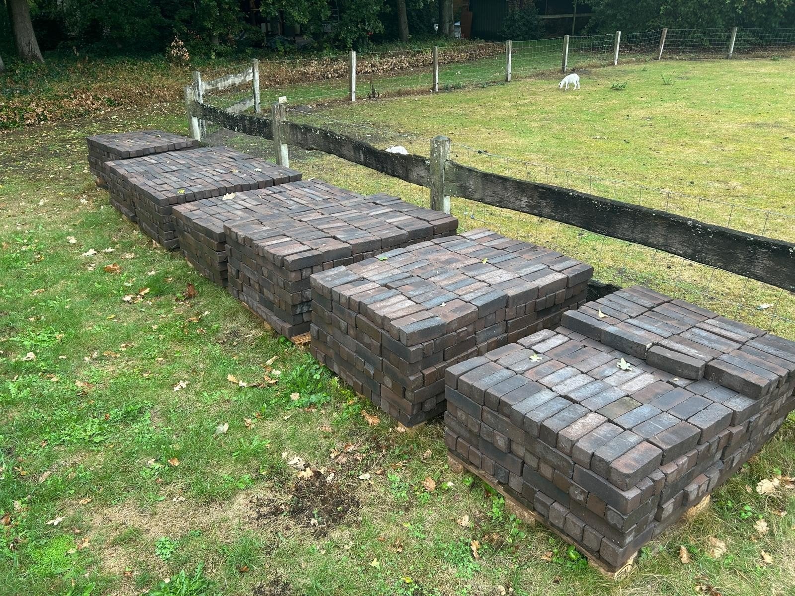 Nieuwe gebakken klinkers - ca. 40 m² Iseo Antica Dikformaat, Tuin en Terras, Tegels en Klinkers, Ophalen, Keramiek, Klinkers, Nieuw