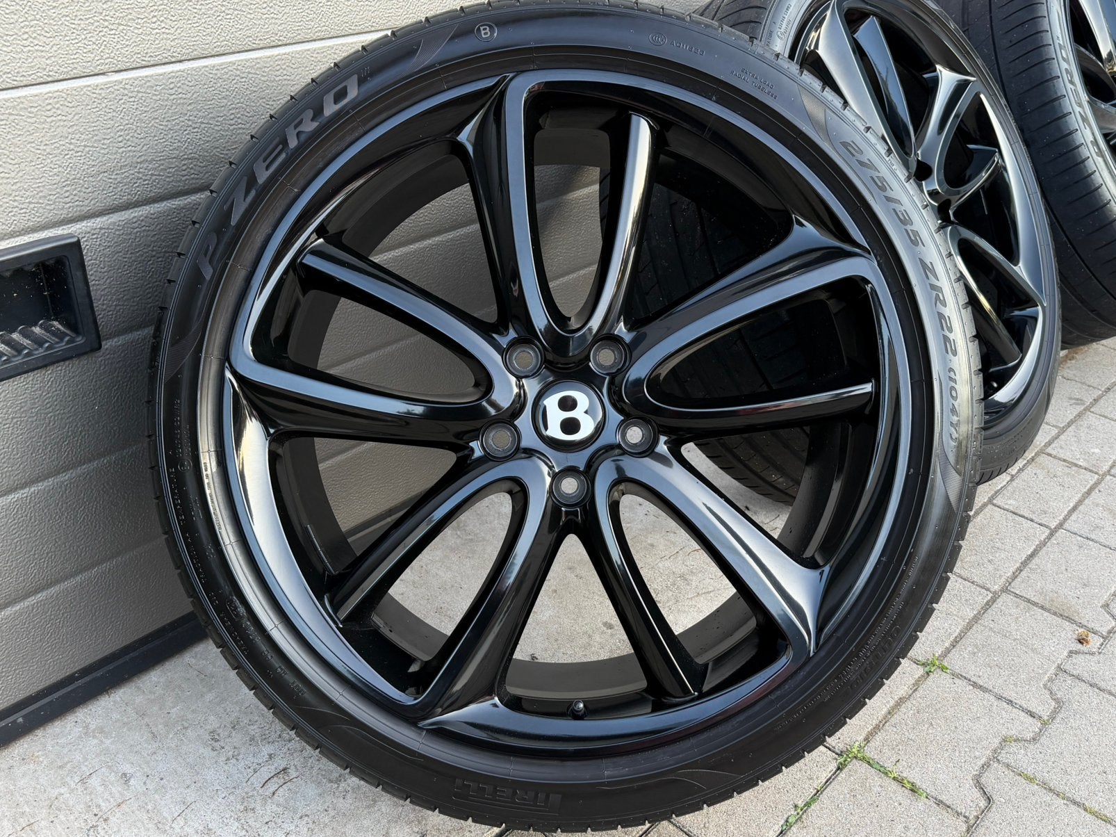 22” INCH BENTLEY CONTINENTAL GT GTC FLYING SPUR Velgen, Ophalen, Velg(en), Overige maten, Zomerbanden