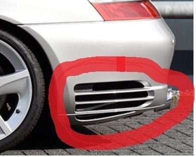 Porsche 996 turbo en ook 4S nieuwe achterbumperroosters, Ophalen, Porsche, Nieuw, Bumper