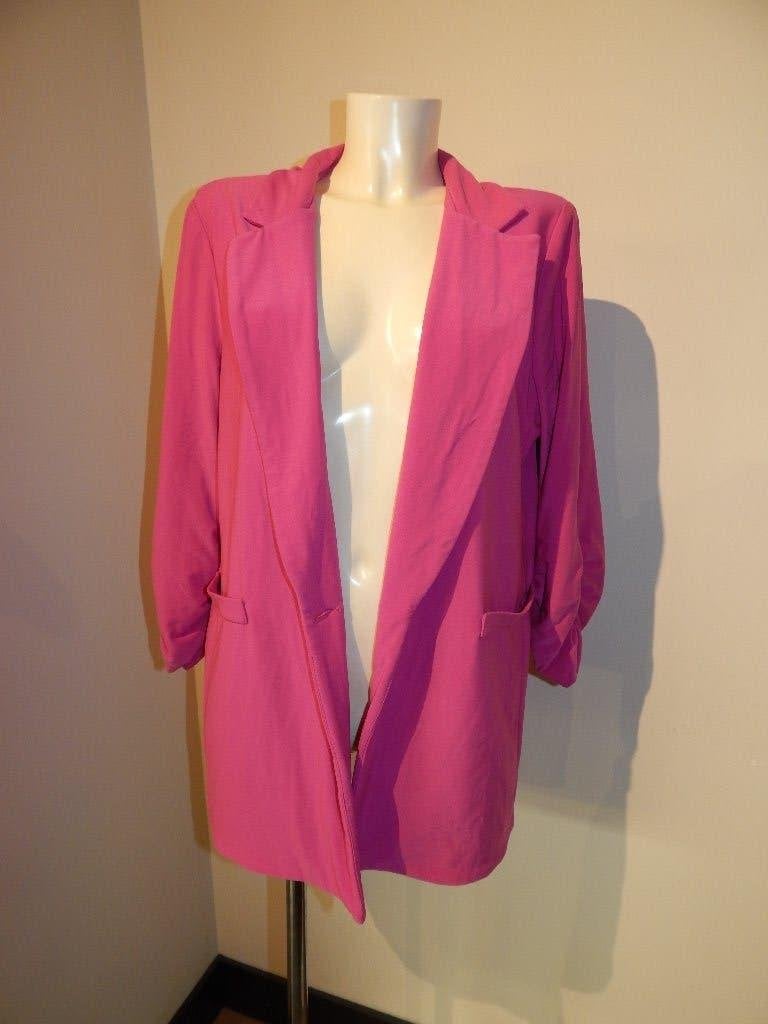 Joseph Ribkoff fel roze jasje blazer soepel vallend D44, Kleding | Dames, Jasjes, Kostuums en Pakken, Verzenden, Maat 42/44 (L)