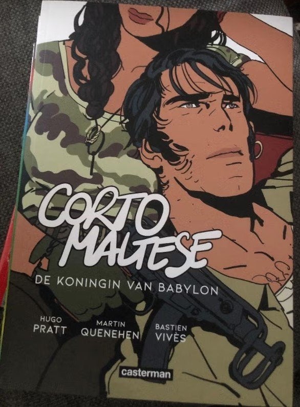 de koningin van babylon corto maltese hugo pratt A1, Boeken, Eén stripboek, Ophalen of Verzenden, Zo goed als nieuw