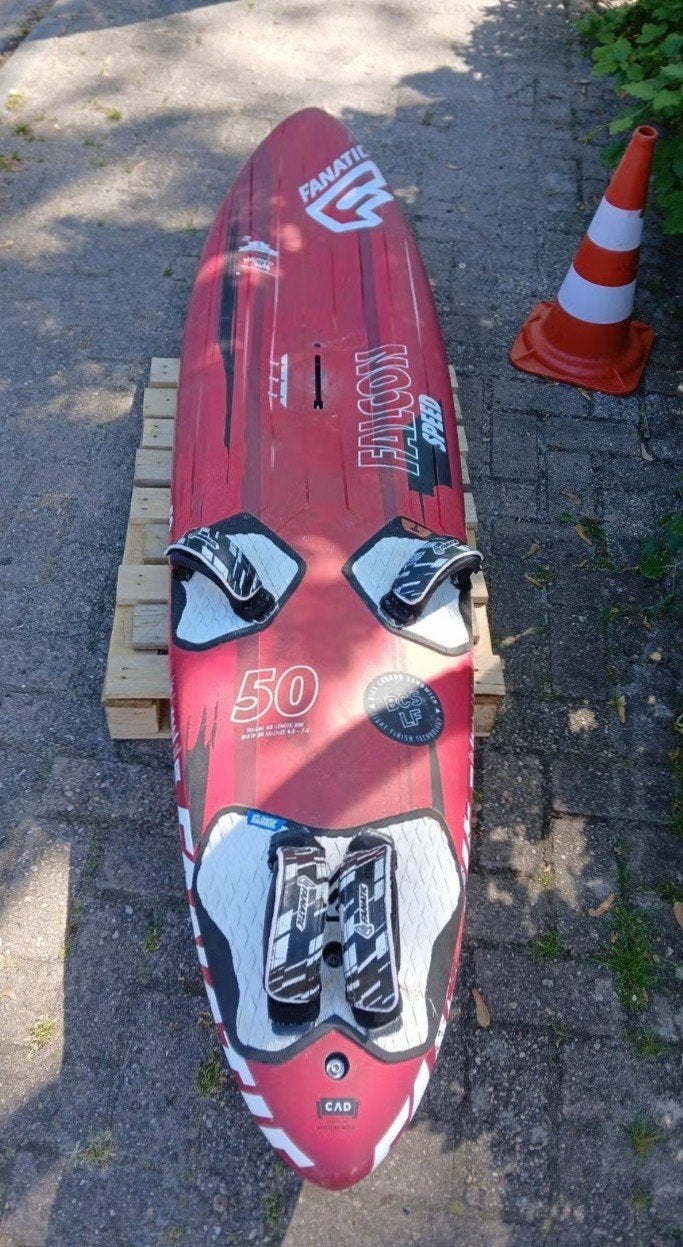 Fanatic Falcon speed 50, Ophalen, Plank