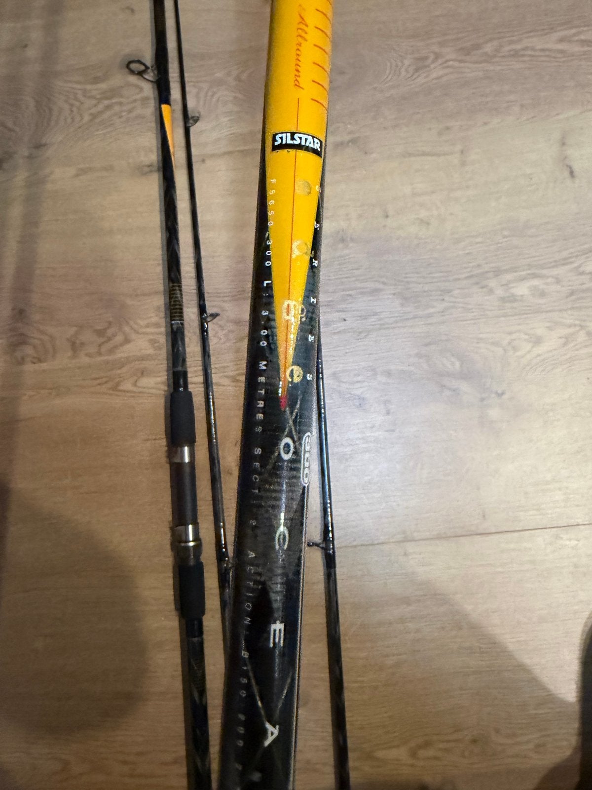 Silstar Ocean Allround Werphengels 2 stuks 3.00 meter, Watersport en Boten, Ophalen, Gebruikt, Werphengel