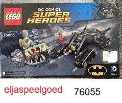 Lego Batman 76055 Killer Croc Sewer Smash 8-14 Super Heroes, Lego, Nieuw, Ophalen of Verzenden, Complete set
