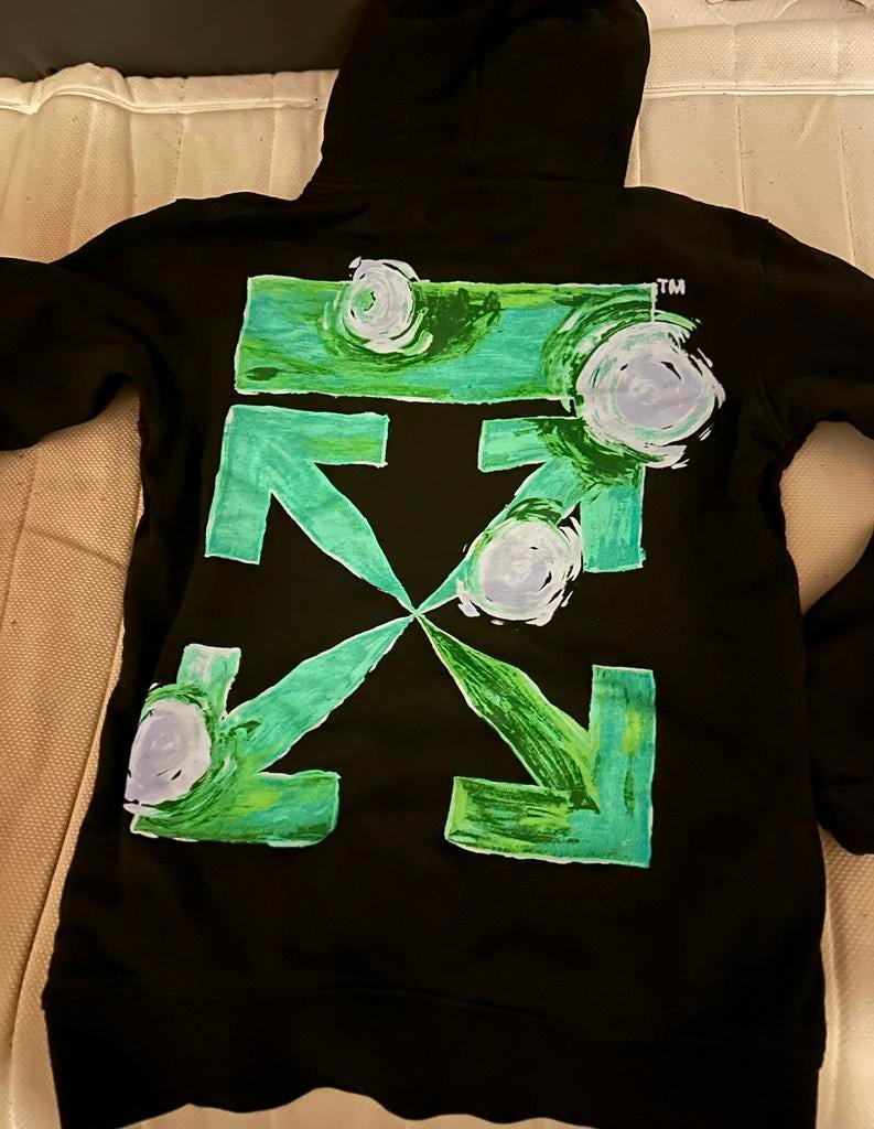Offwhite hoodie maat S (Gucci, Louis vuitton, Nike, Prada), Ophalen of Verzenden, Zo goed als nieuw, Jongen of Meisje