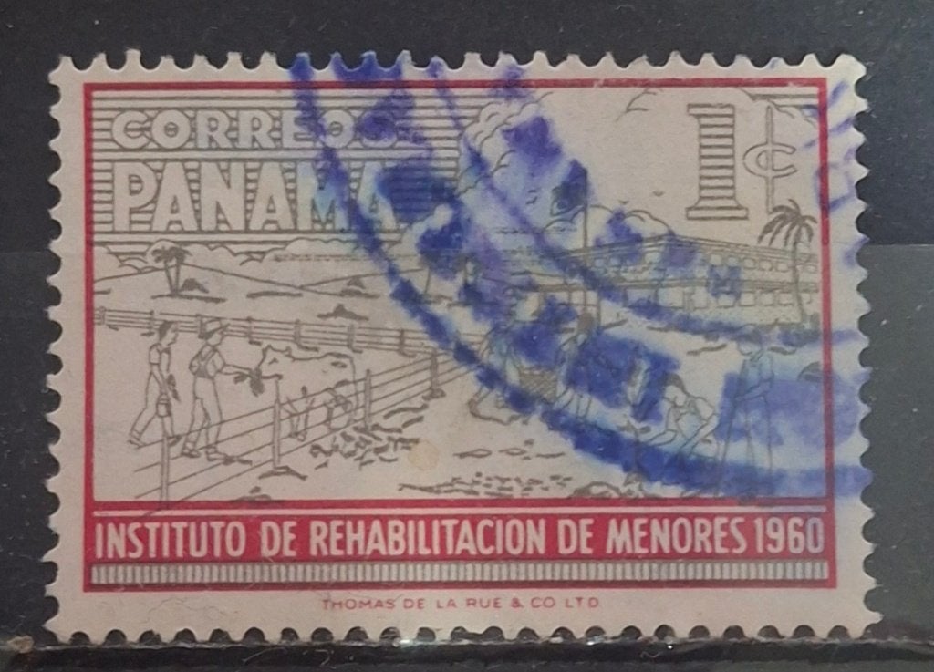 Panama Postzegel (B3-P11), Ophalen of Verzenden, Gestempeld, Midden-Amerika