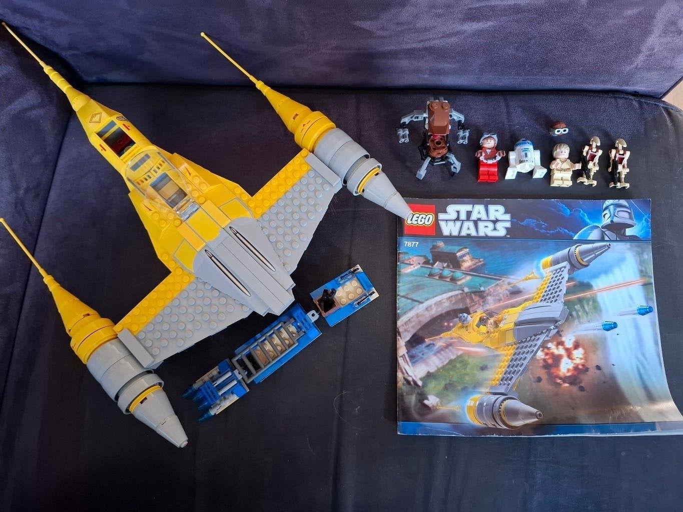 Lego Star Wars 7877 Naboo Star Fighter, Compleet, Star Wars, Lego, Ophalen of Verzenden