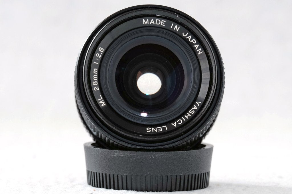 Yashica ML 28mm f2.8 Contax/Yashica lens Japanse Distagon!, Audio, Tv en Foto, Fotografie | Lenzen en Objectieven, Overige merken