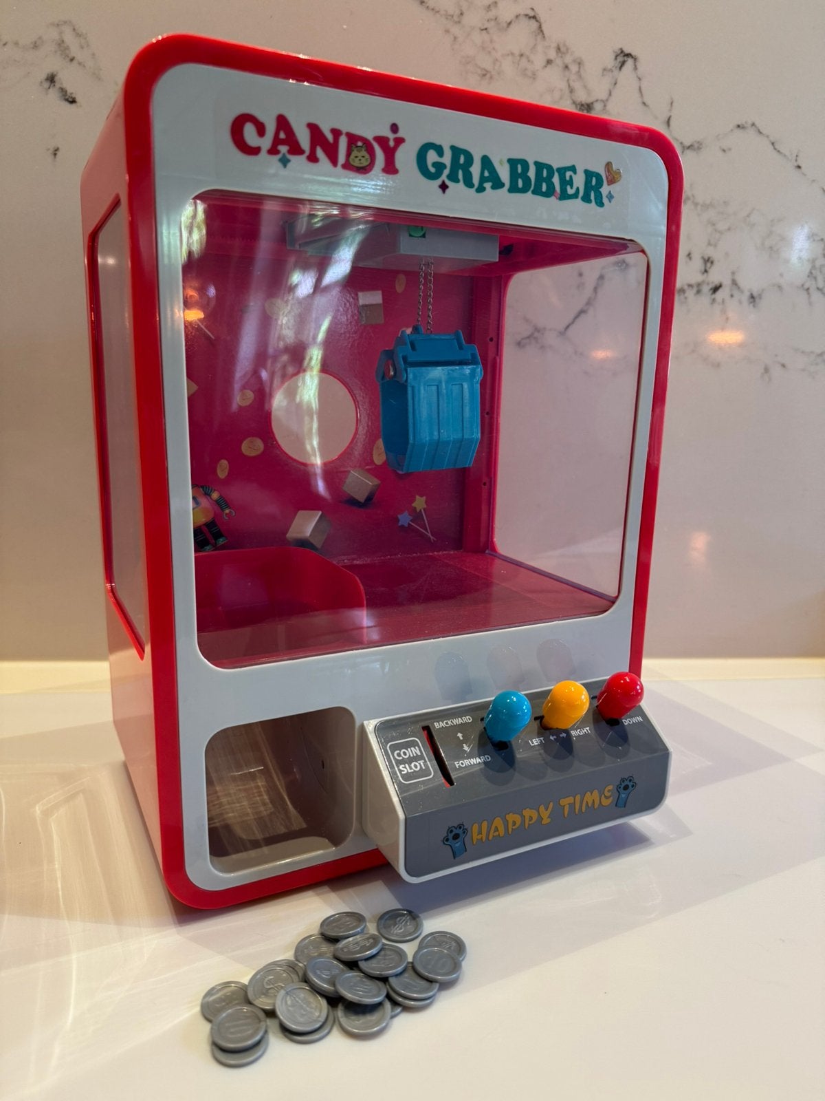 Snoepmachine grijpmachine candy grabber, Ophalen, Zo goed als nieuw