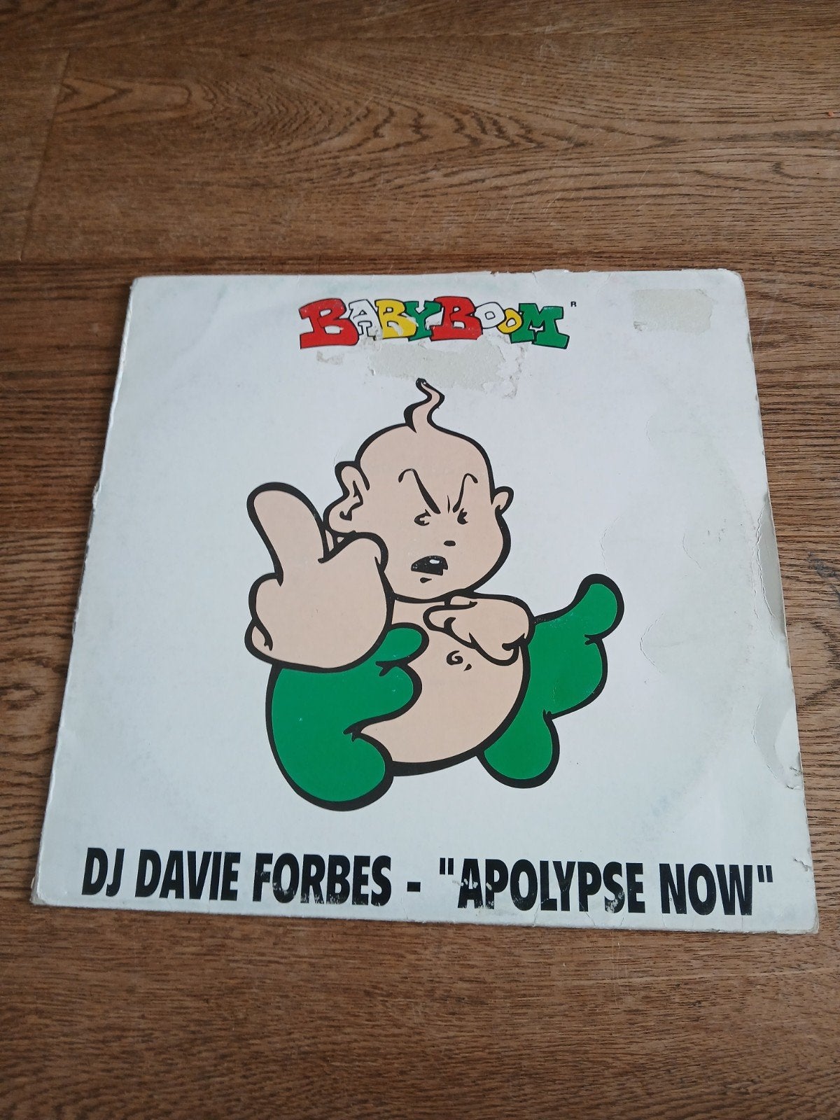 DJ Davie Forbes - Apolypse Now (Babyboom Records), Cd's en Dvd's, Vinyl | Dance en House, LP, Gebruikt, Hardcore, Ophalen of Verzenden