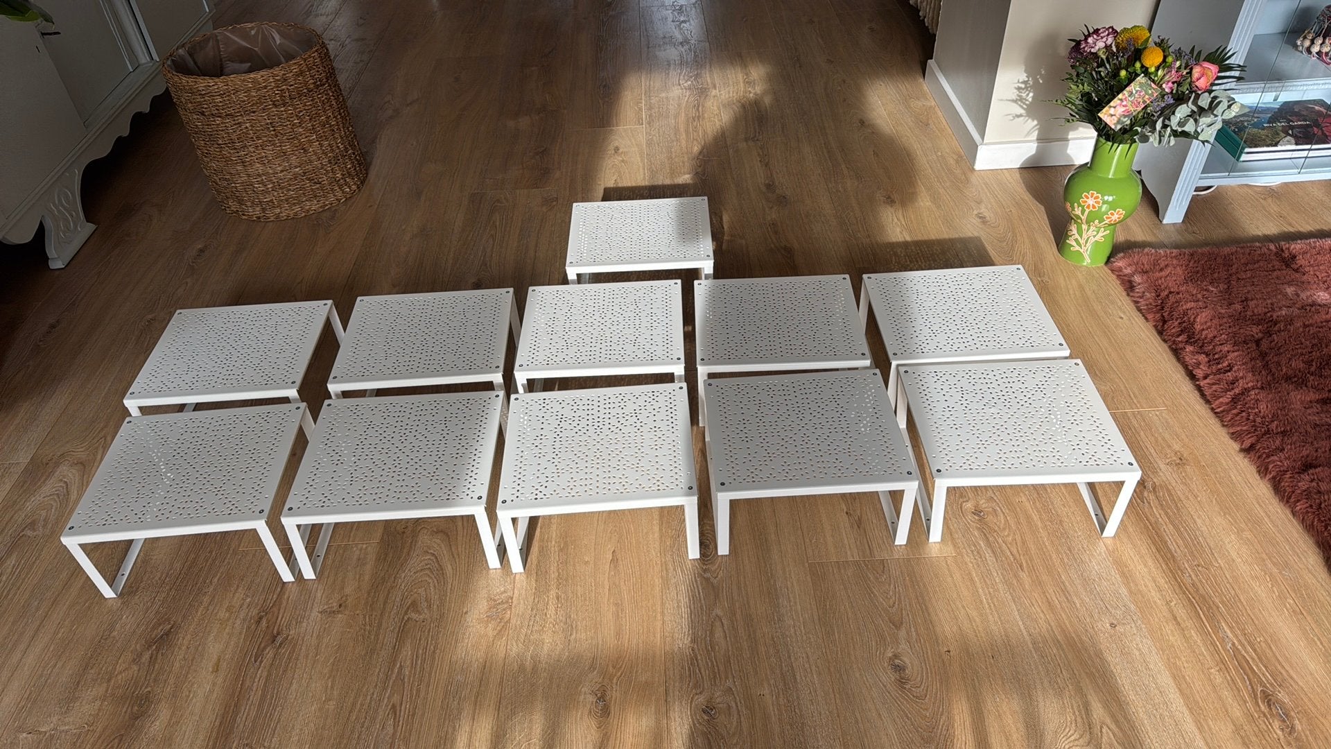 11 stuks schoen divider ikea variera voor meer bergruimte, Ophalen, Zo goed als nieuw, Campingstoel
