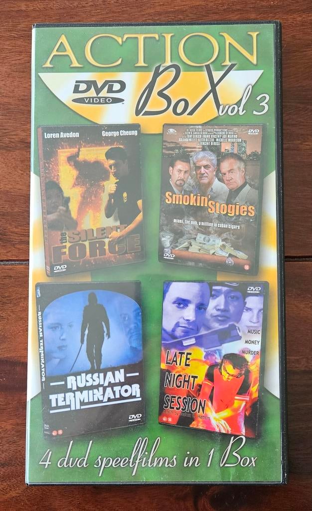 Action DVD box vol 3, Vanaf 16 jaar, Ophalen of Verzenden, Zo goed als nieuw