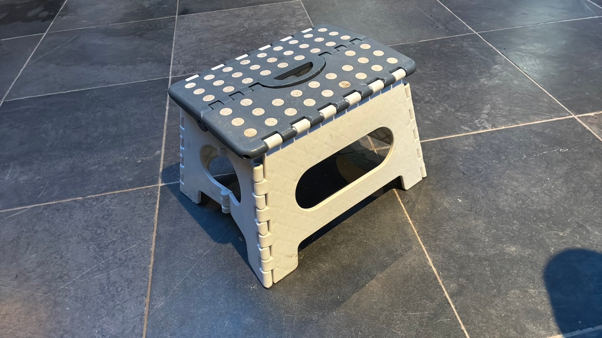Casa opvouwbaar krukje - Max. draagvermogen 150kg, Ophalen of Verzenden, Gebruikt, Kunststof