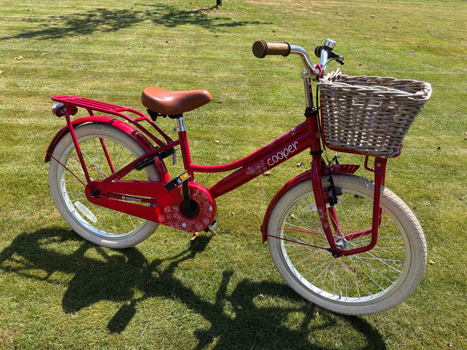 Popal Cooper meisjesfiets 20 inch, Fietsen en Brommers, Fietsen | Meisjes, Zo goed als nieuw, 20 inch, Handrem, Terugtraprem, Ophalen