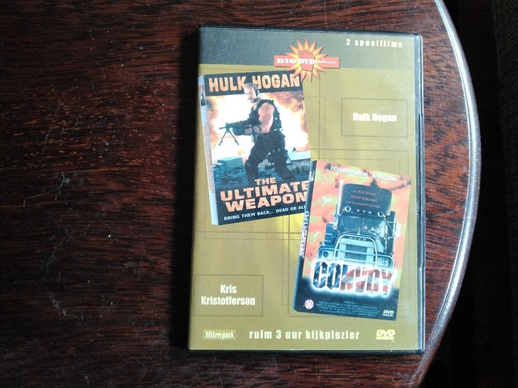 The ultimate weapon en Convoy, origineel, Cd's en Dvd's, Engels, Vanaf 16 jaar, Nederlands, Actie