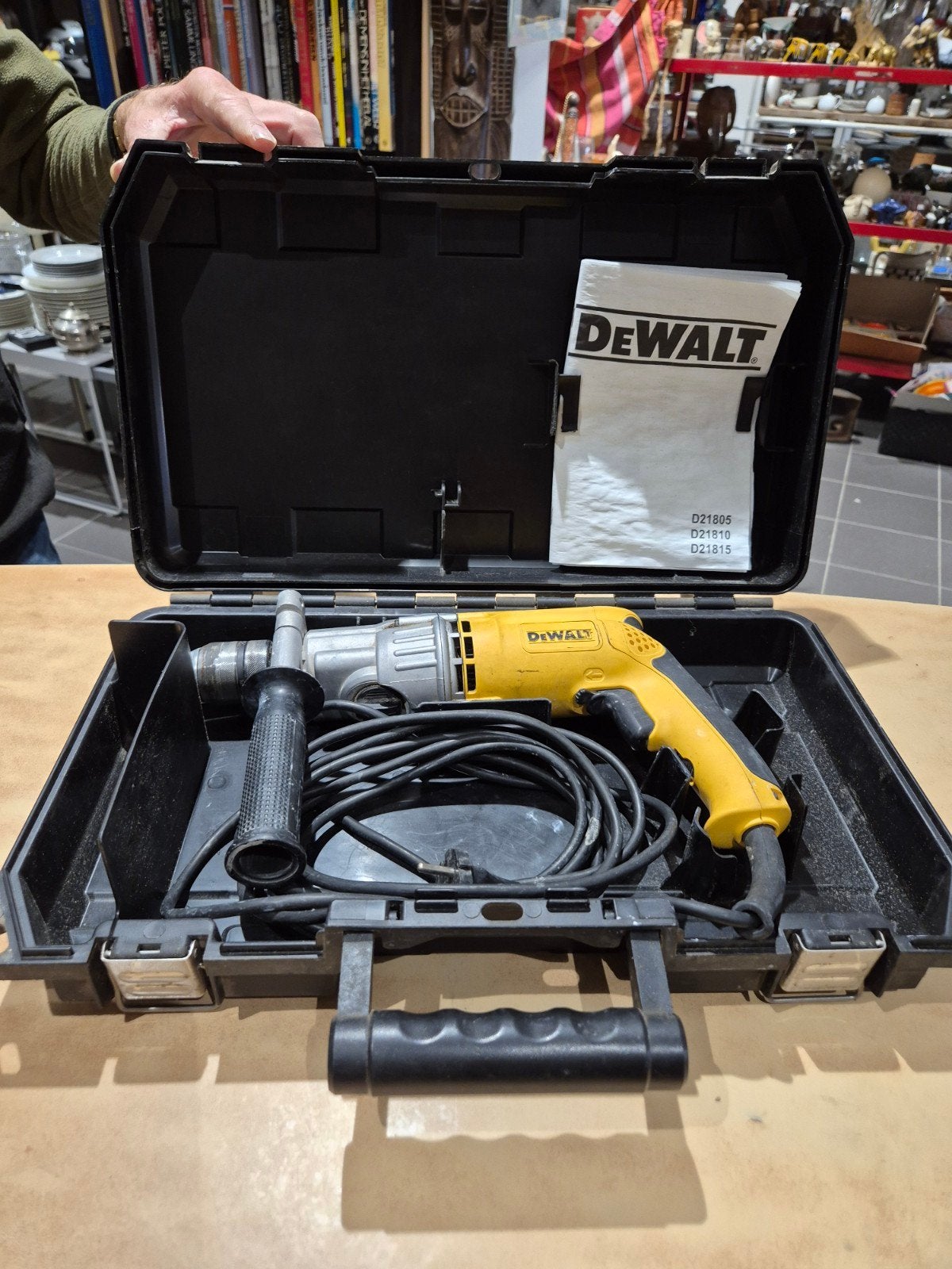 Dewalt klopboormachine D21815, Boormachine, Onbekend, Ophalen of Verzenden, Onbekend
