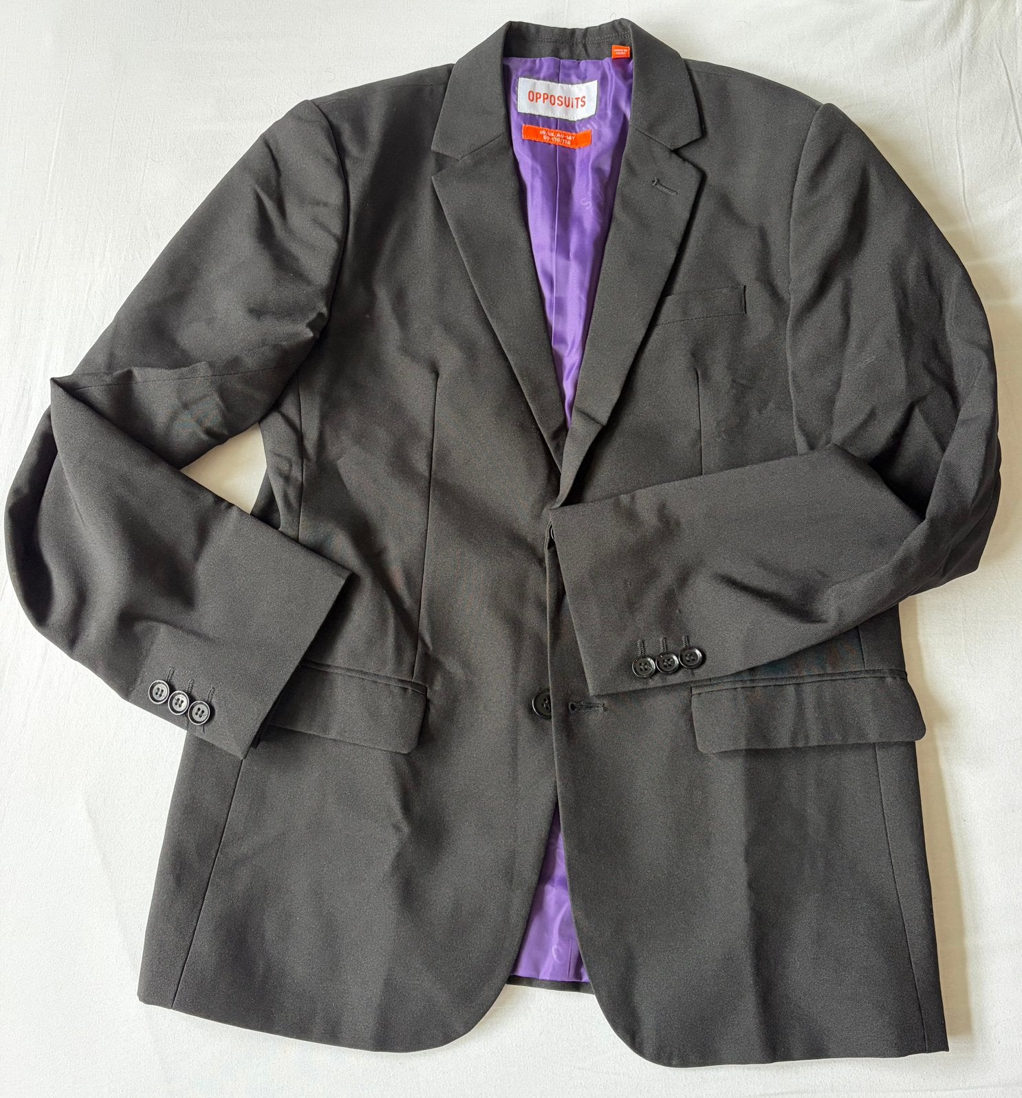 Opposuits Jongens pak maat 170, Ophalen, Zo goed als nieuw, Overige maten, Zwart