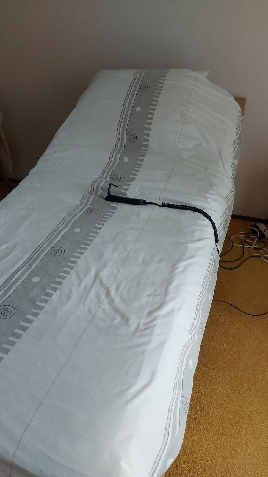 1 persoons elektrisch bed, Ophalen
