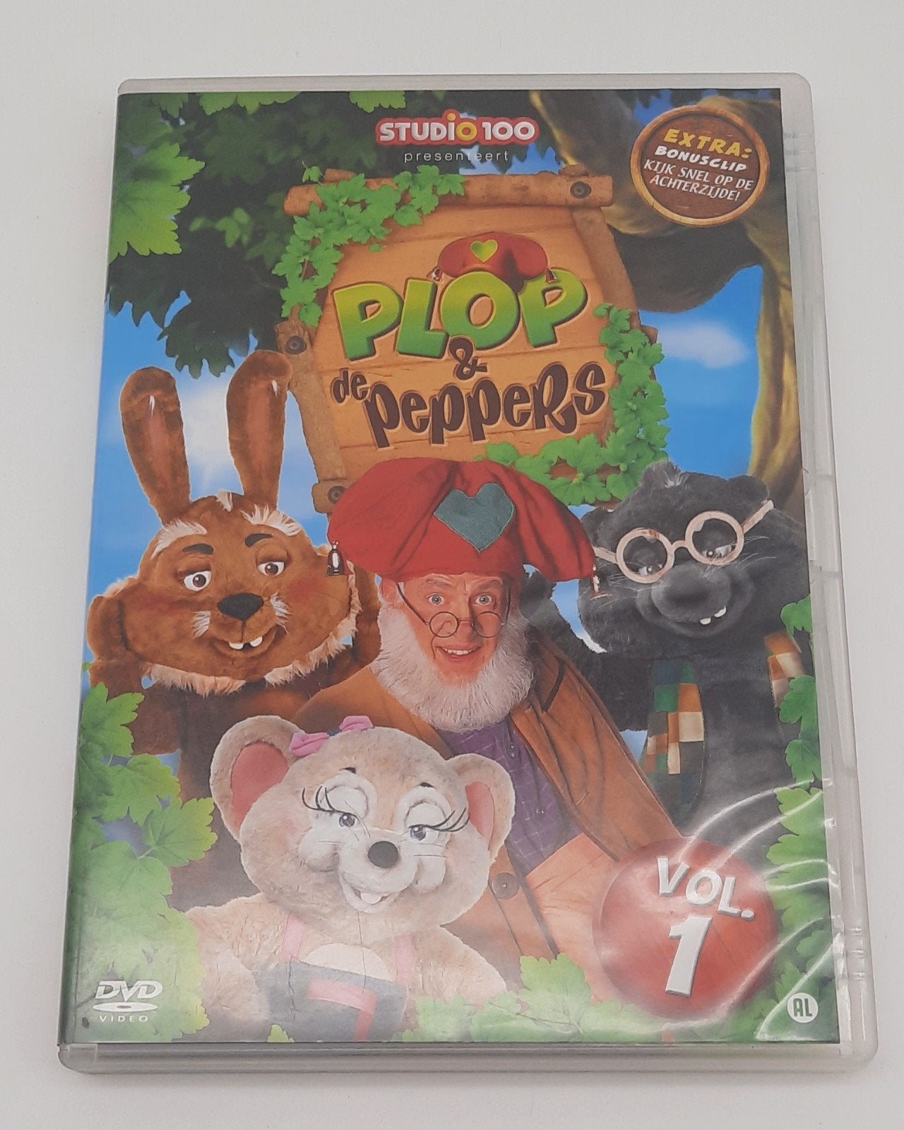 Kabouter Plop & De Peppers Vol. 1 DVD NIEUWstaat!, Avontuur, Alle leeftijden, Ophalen of Verzenden, Zo goed als nieuw