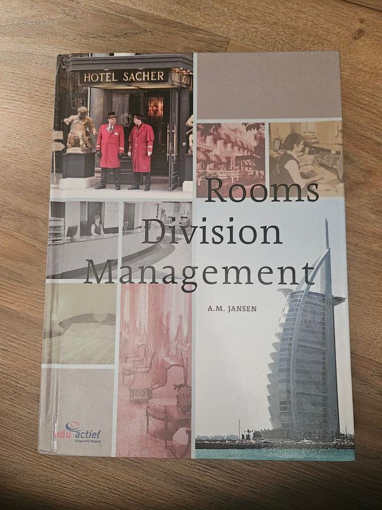 Rooms Division Management - A.M. Jansen (Hotelmanagement), Gelezen, A.M. Jansen, Gamma, HBO