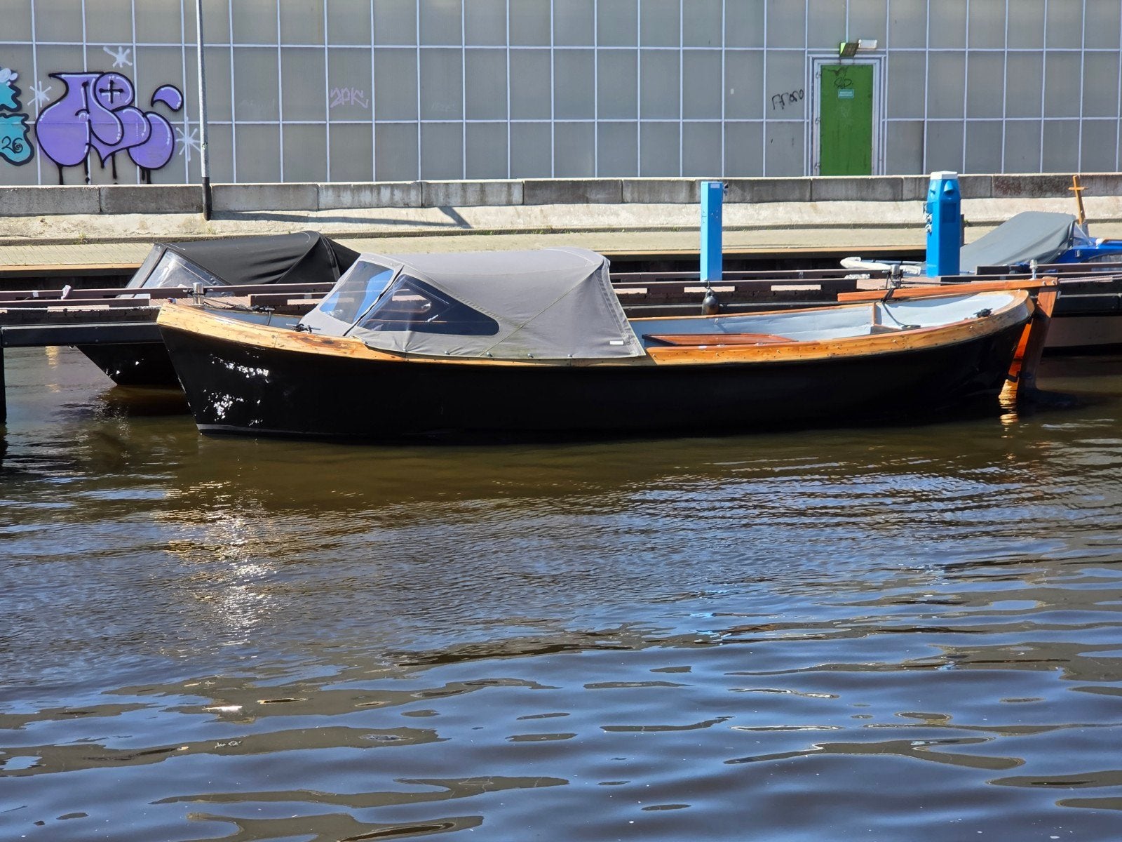 Prachtige Sloep 7.60 x 2.55 opnieuw bekleed!, Watersport en Boten, Sloepen, Ophalen, Gebruikt, Binnenboordmotor, Diesel