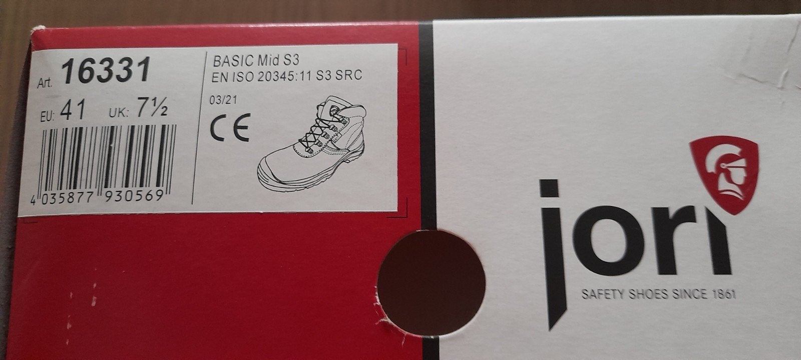 veiligheidsschoenen Jori, Ophalen of Verzenden, Nieuw, Zwart, Werkschoenen