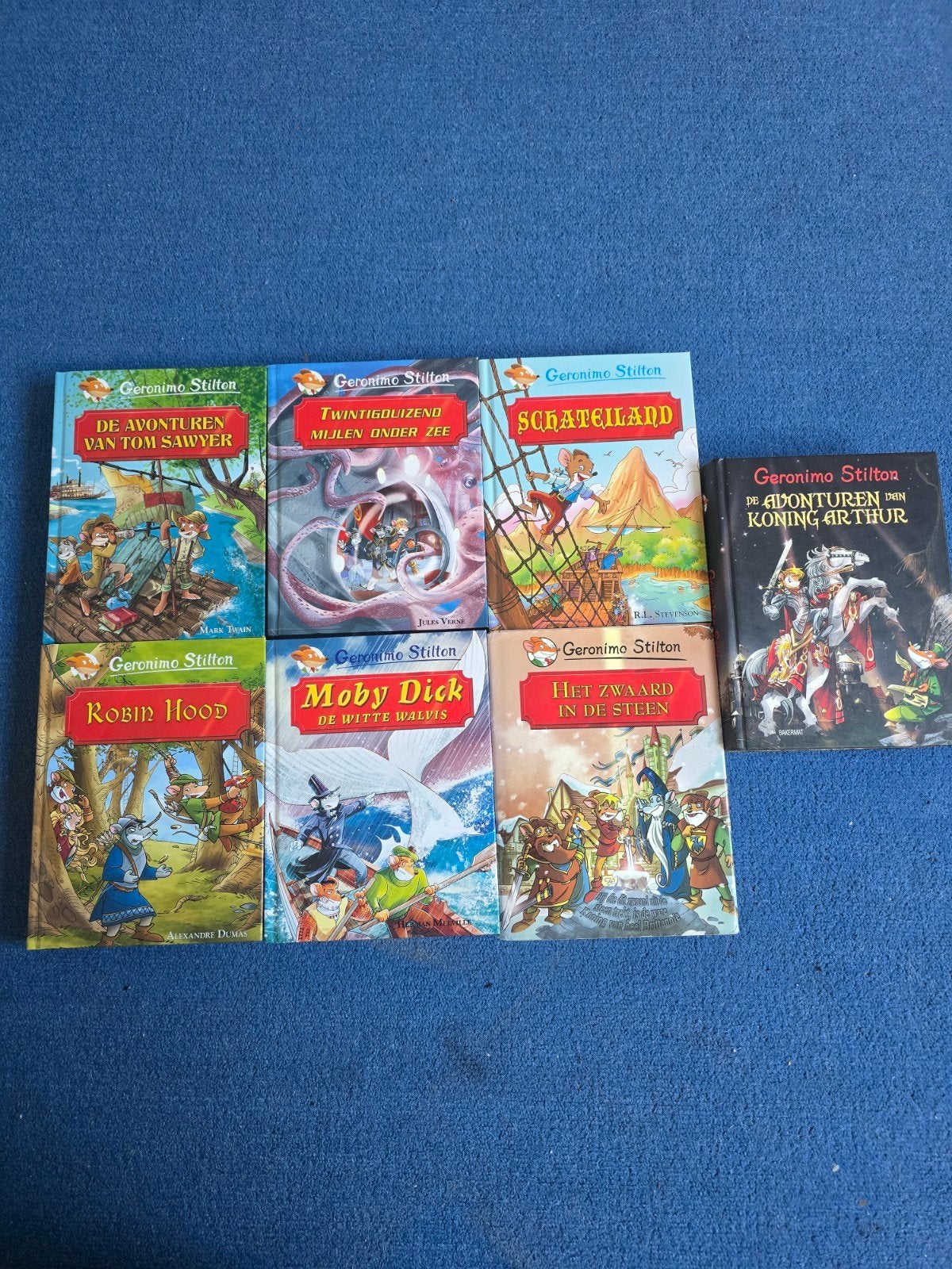 Geronimo stilton boeken, Ophalen of Verzenden, Zo goed als nieuw, Geronimo Stilton, Fictie
