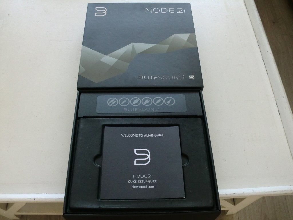 Bluesound NODE 2i Update gehad in voeding kan weer jaren mee, Ophalen of Verzenden, Refurbished, Optische audio, Zonder harde schijf