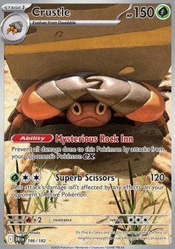 CRUSTLE 186/182 - DESTINED RIVALS, Ophalen of Verzenden, Nieuw, Losse kaart, Foil