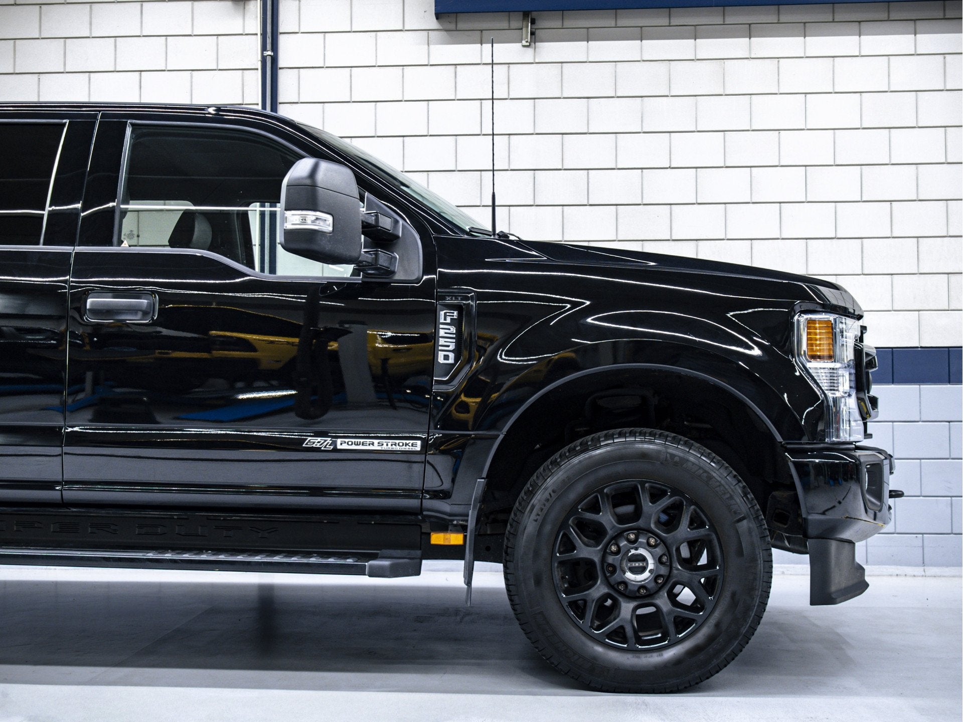Ford USA F-250 | Super Duty | 6.7L Power Stroke | Klein rijb, Auto's, Lederen bekleding, Zwart, Leder, Bedrijf